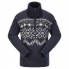 Norefjell Wool Blend Half-zip Parisian Night